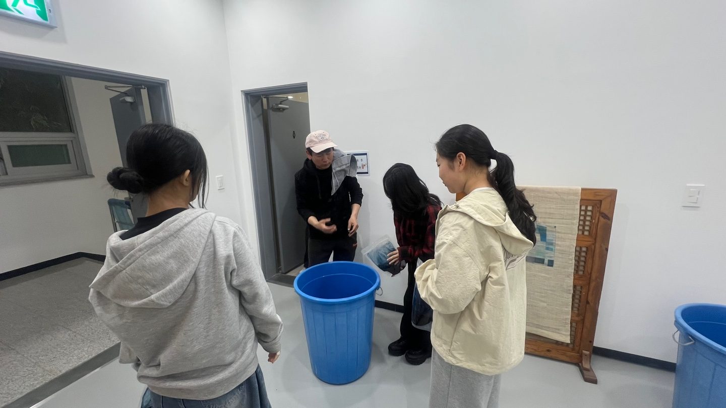 [체험] 천연염색체험 및 한복입어보기 - 복내중학교 4